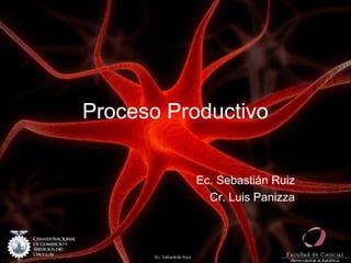 Proceso Productivo
Ec. Sebastián Ruiz
Cr. Luis Panizza
 