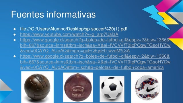 Proceso productivo de el balón