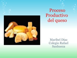Proceso Productivo  del queso Maribel Díaz Colegio Rafael Sanhueza 