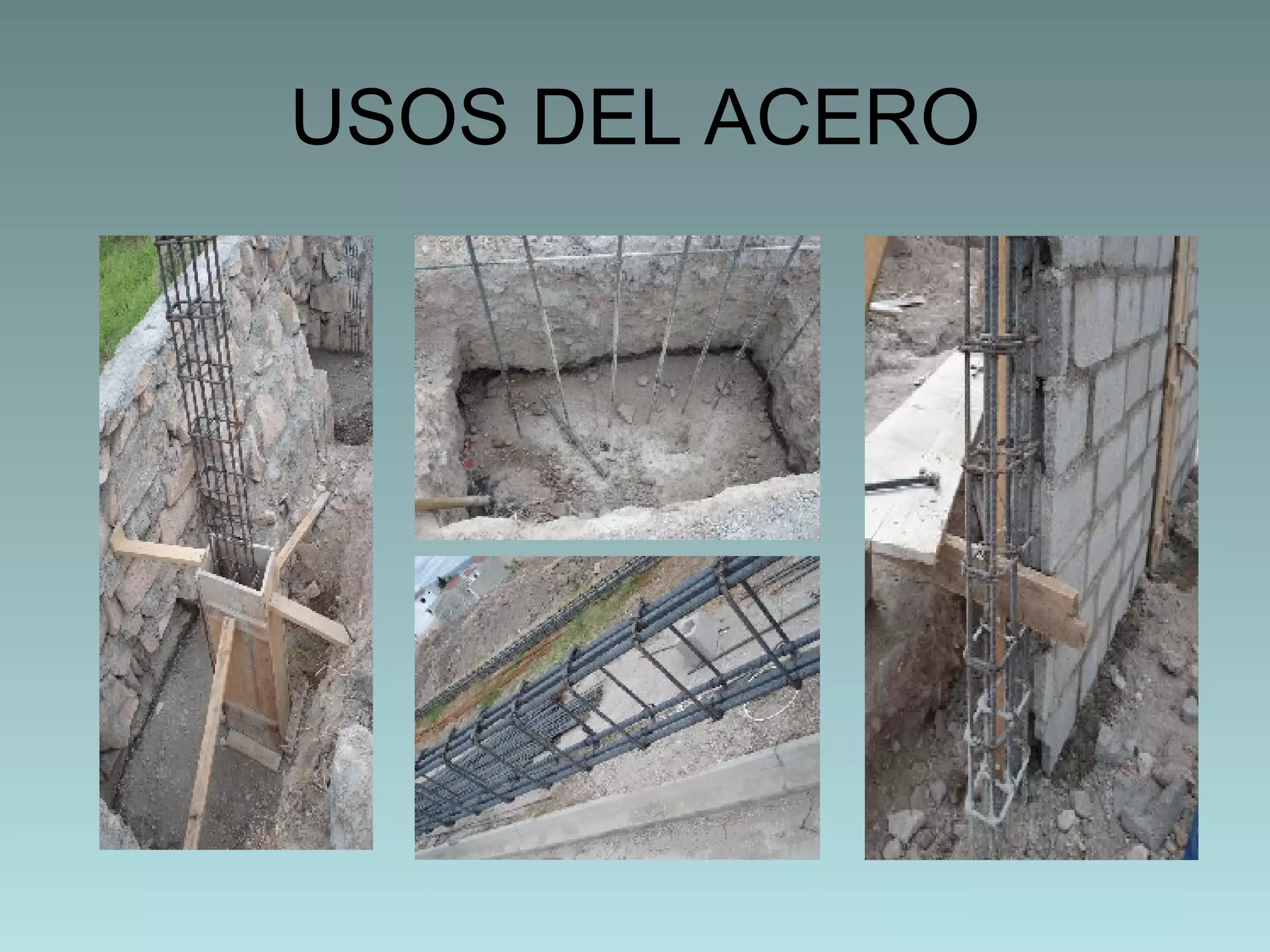USOS DEL ACERO 