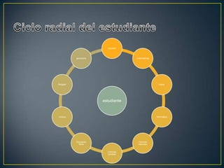 estudiante
español
matemáticas
ingles
informática
Ciencias
naturales
Ciencias
sociales
Educación
física
música
Religión
geometría