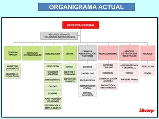 ORGANIGRAMA ACTUAL 
 