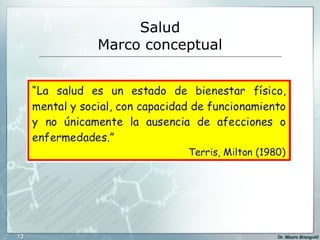 Salud Marco conceptual 