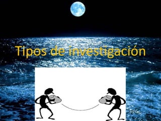 Tipos de investigación
 