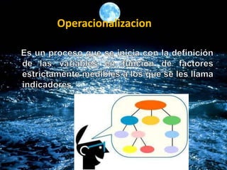 Operacionalizacion
 