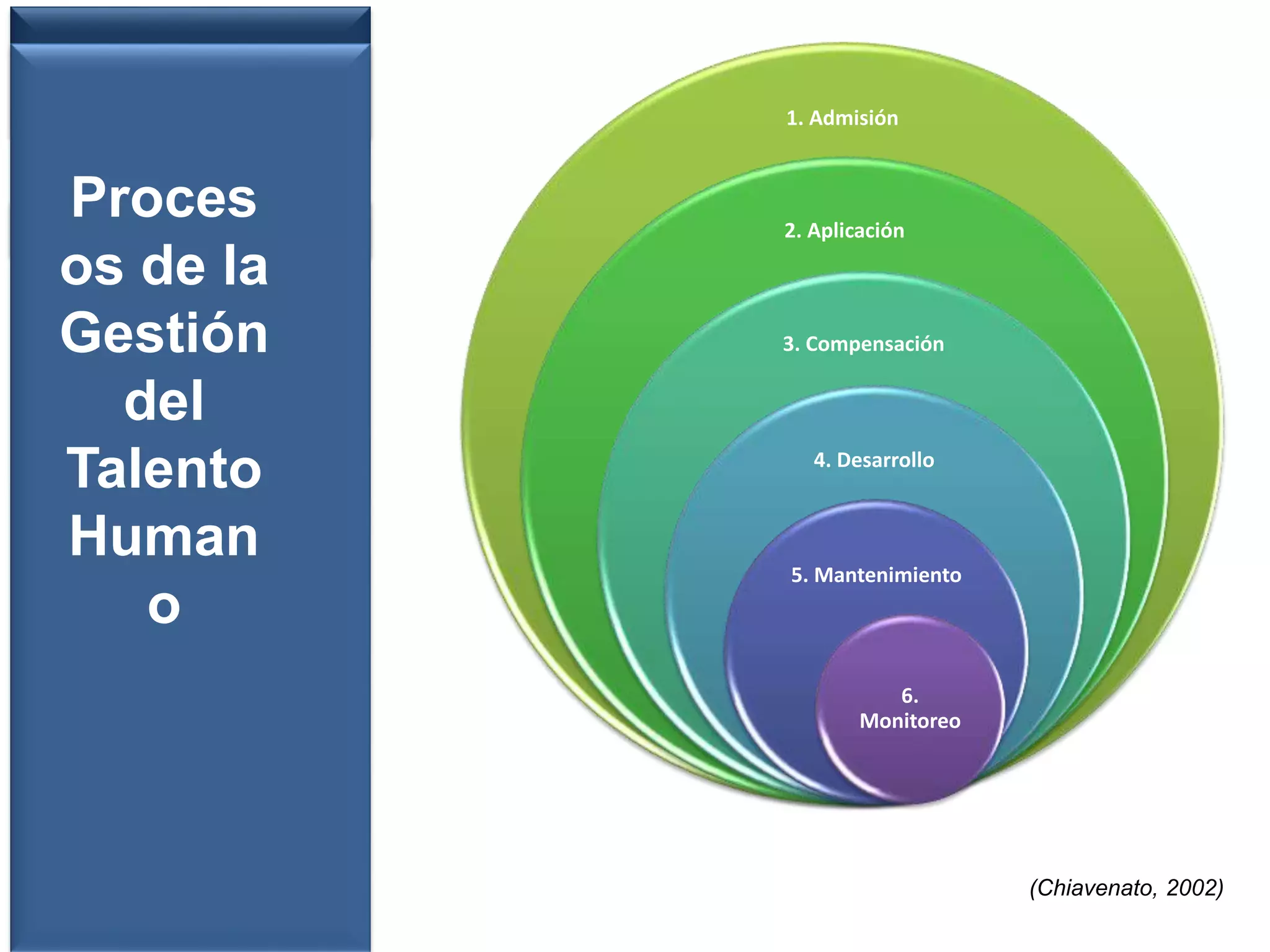 Procesos de la gestion del talento humano | PPTX
