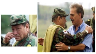 El proceso de Álvaro Uribe Vélez
• En Colombia éste no es un momento en el que la gente está
enfocada en un proceso de paz...