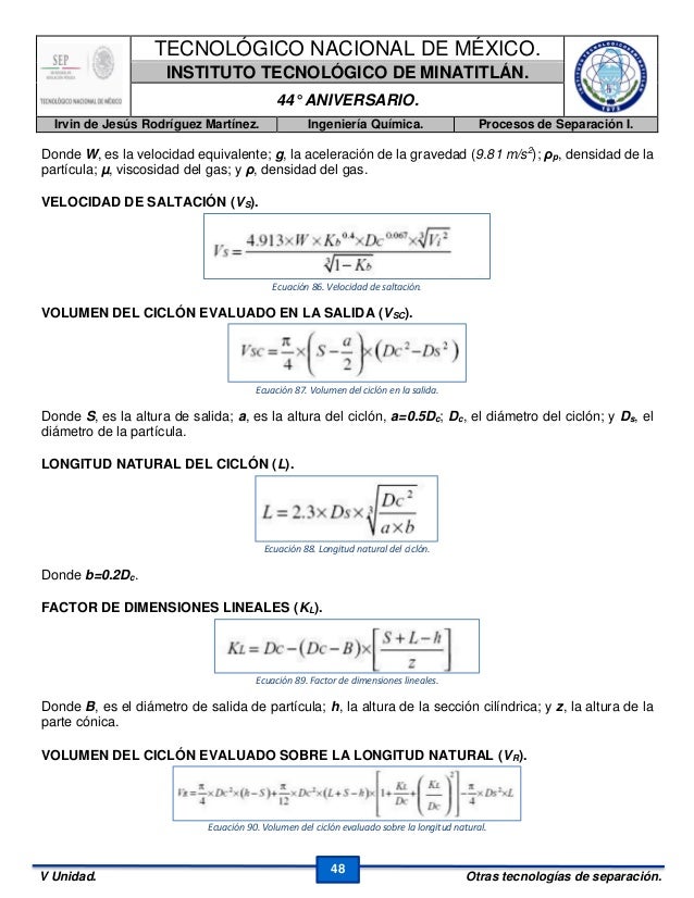 procesos de separacin essay Ingeniería de procesos de separación | 2da edicion | phillip c wankat los procesos de separación siguen siendo determinantes en el desarrollo de nuevas industrias como la biotecnología y la nanotecnología pero la importancia de eliminar huellas de compuestos han llevado a las separaciones a un primer plano. procesos de separacin essay Ingeniería de procesos de separación | 2da edicion | phillip c wankat los procesos de separación siguen siendo determinantes en el desarrollo de nuevas industrias como la biotecnología y la nanotecnología pero la importancia de eliminar huellas de compuestos han llevado a las separaciones a un primer plano.