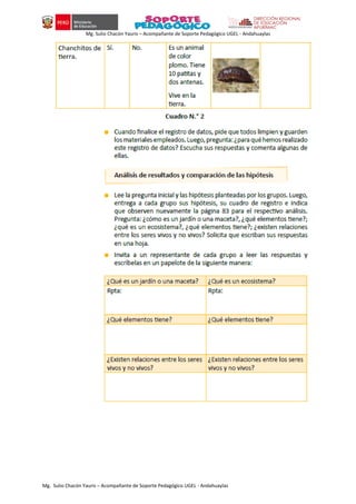 Mg. Sulio Chacón Yauris – Acompañante de Soporte Pedagógico UGEL - Andahuaylas
Mg. Sulio Chacón Yauris – Acompañante de Soporte Pedagógico UGEL - Andahuaylas
 