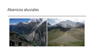 Abanicos aluviales