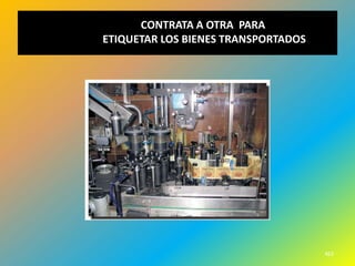 CONTRATA A OTRA PARA
ETIQUETAR LOS BIENES TRANSPORTADOS




                                     463
 