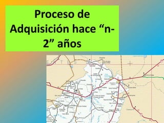 Proceso de
Adquisición hace “n-
      2” años




                       68
 
