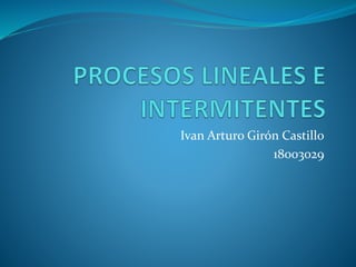 Ivan Arturo Girón Castillo
18003029
 