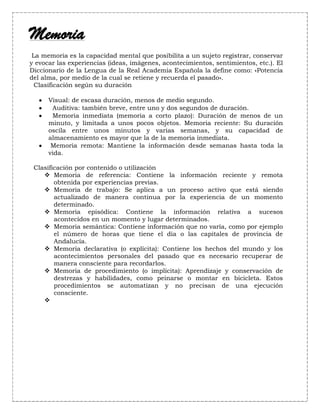 Procesos psicológicos