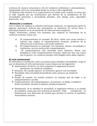 Procesos psicológicos