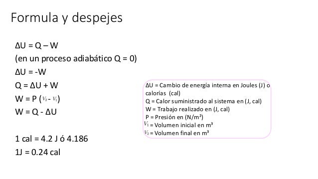 Procesos Termodinamicos