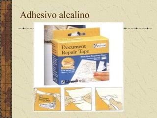 Adhesivo alcalino
 