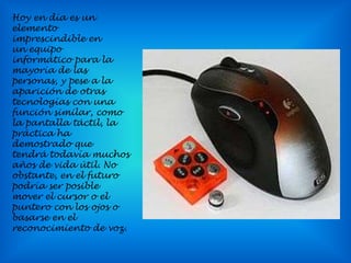 Proceso tecnológico del mouse | PPTX