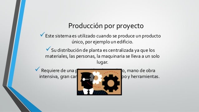 Proceso y análisis de la manufactura