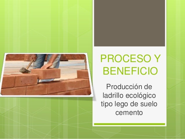 ladrillo lego ecologico