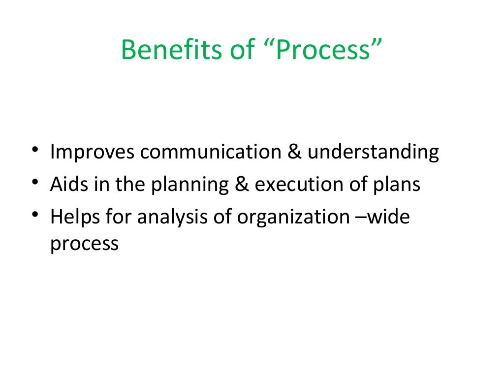 Difference between process and procedure