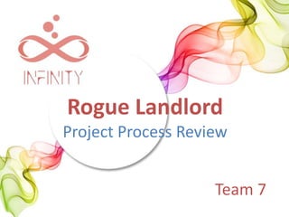 Rogue Landlord
Project Process Review
Team 7
 