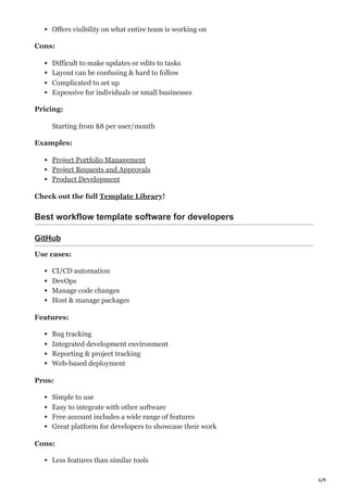 Every Workflow Template Youll Ever Need | PDF