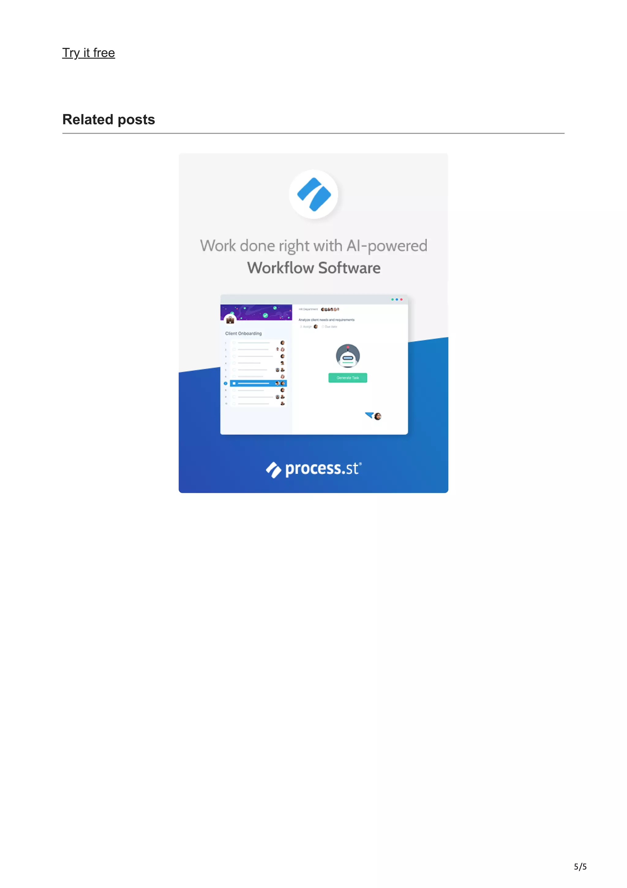 5/5
Try it free
No credit card required
Related posts
 