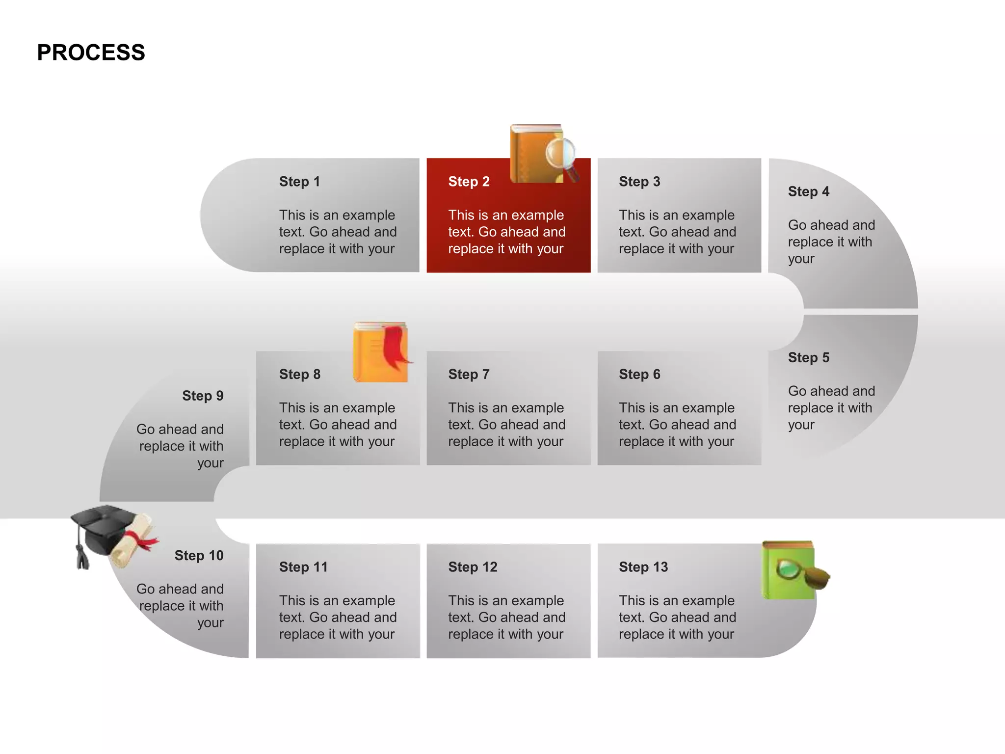 Process Diagrams (for PowerPoint and Google Slides) | PPTX
