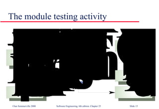 The module testing activity 