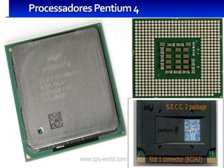 Processadores Pentium 4
 