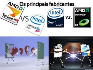 Os principais fabricantes
 