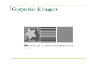 Compressão de imagens
 
