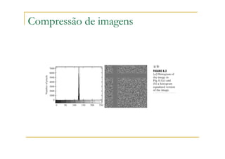 Compressão de imagens
 