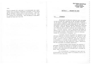 Processamento de polimeros