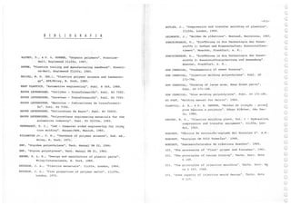 Processamento de polimeros