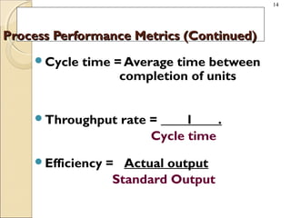 Process analysis | PPT