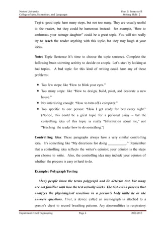 Process Paragraph Reader Processanalysisparagraph 130504004250-phpapp01 | DOCX