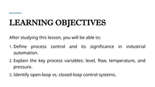 Discussion on Process Control and Variables.pptx