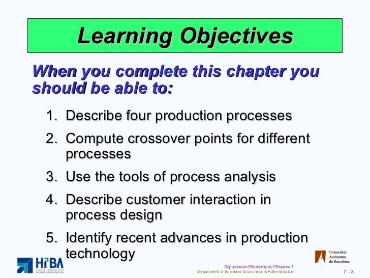 Process And Layout Strategies