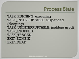Process and Threads in Linux - PPT | PPT