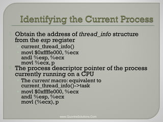 Process and Threads in Linux - PPT | PPT