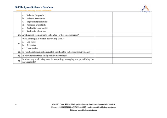 Process audit questionnaire | PPT