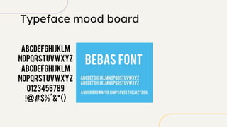 Typeface mood board
 