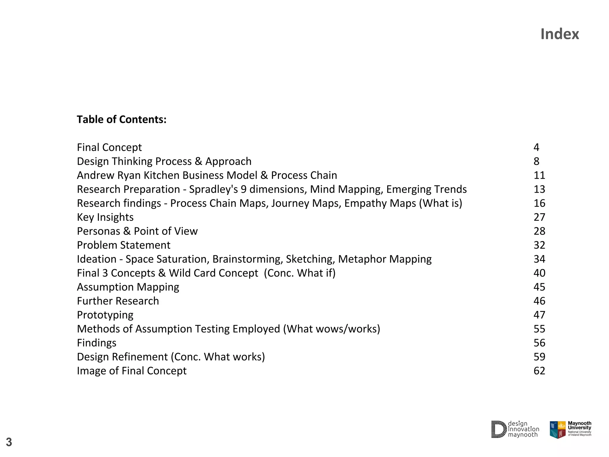 Kitchen Project - Design Thinking - Process book | PDF