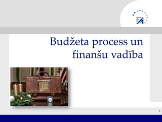 Budžeta process un
finanšu vadība
1
 