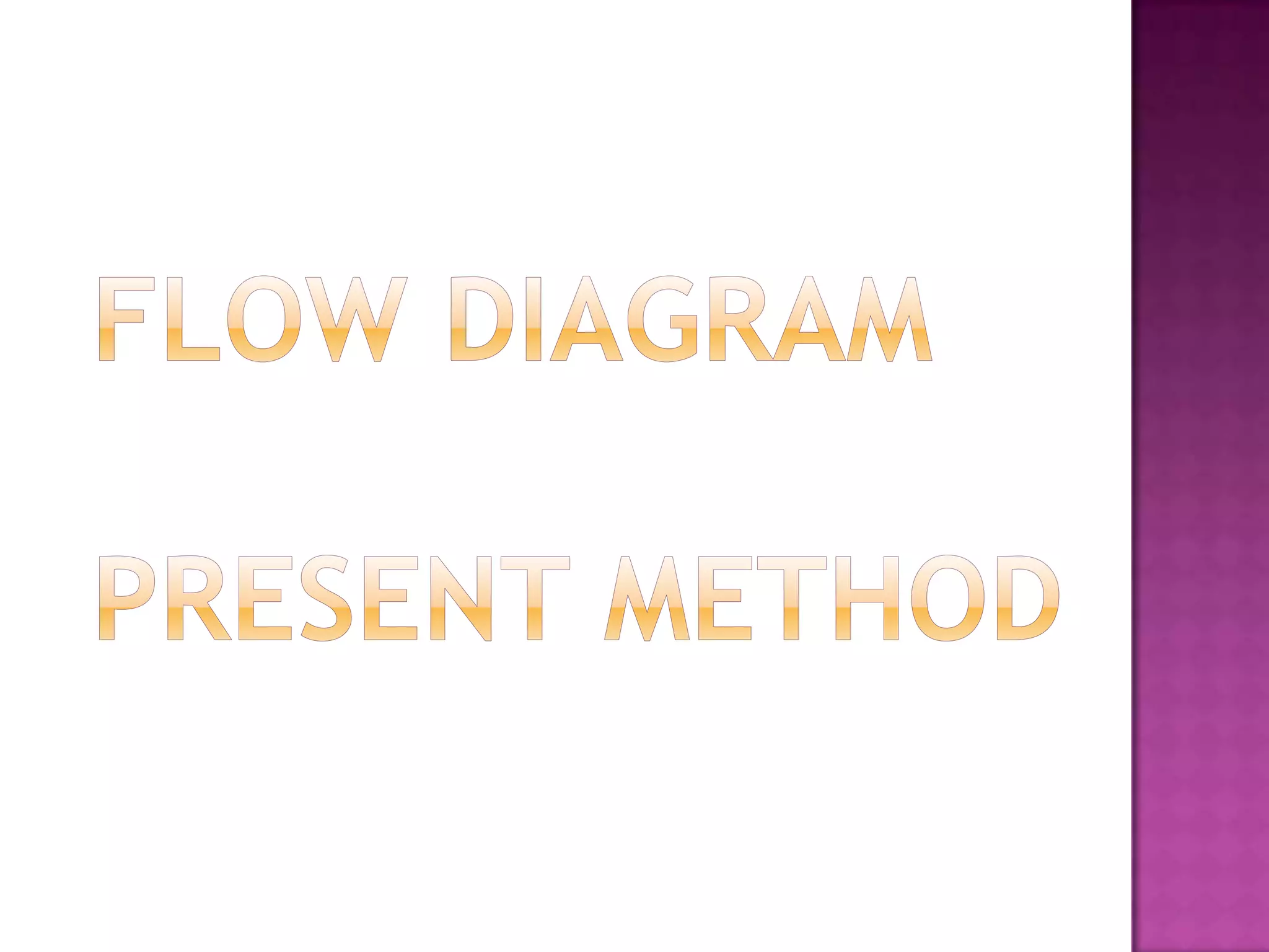 Process chart and flow diagram | PPTX
