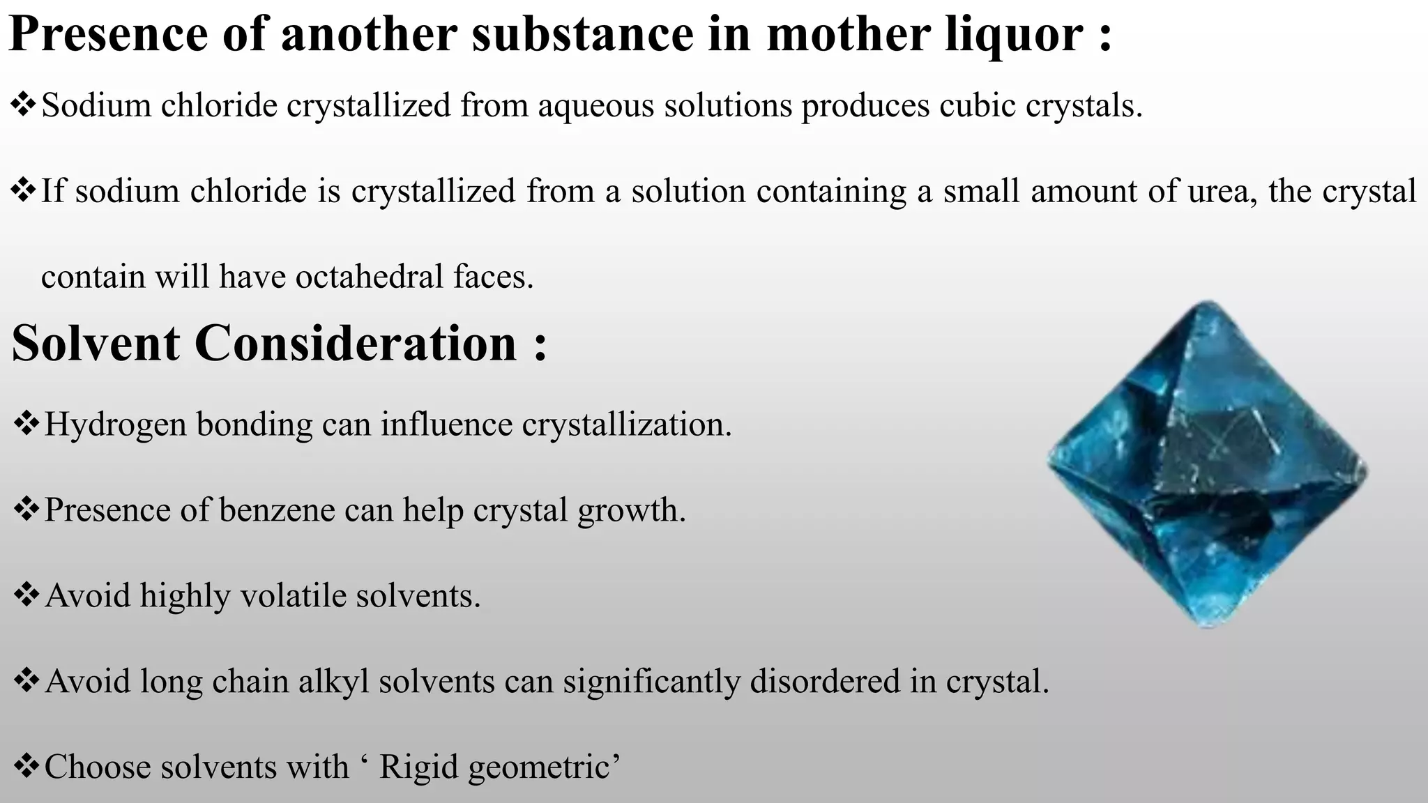 Volatile Crystals Process Chemistry PPT.pptx