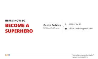 Process communication model