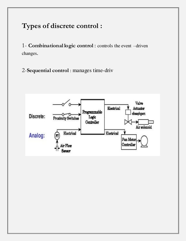 Process control examples and applications